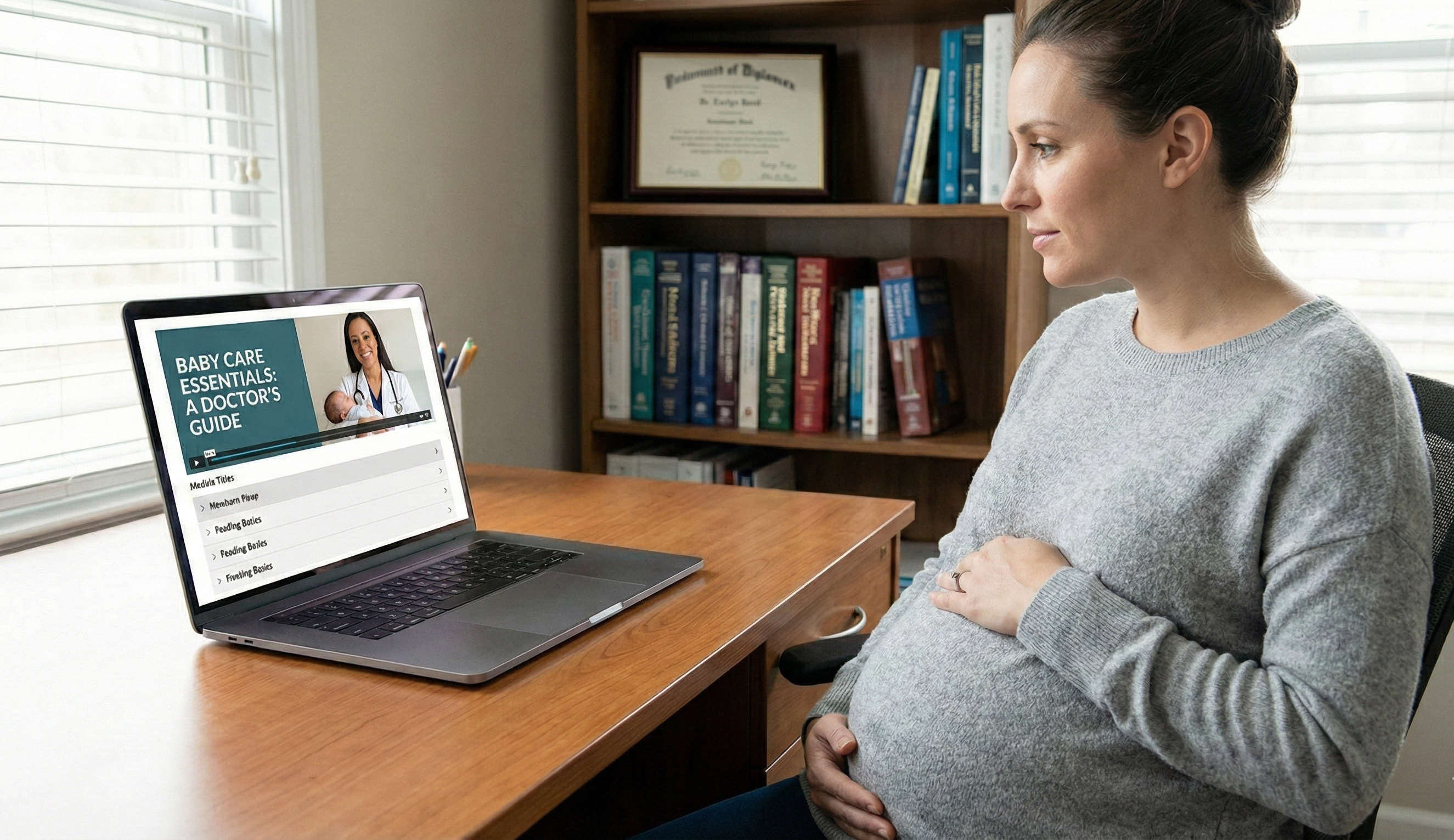 Professional recording educational video content